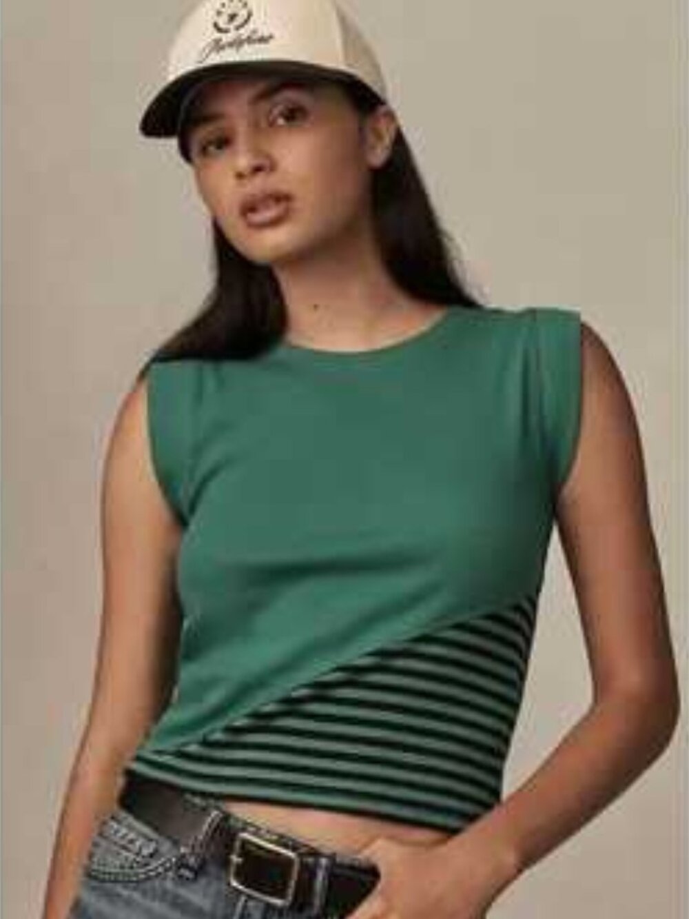 Maeve Ribbed Muscle Tank